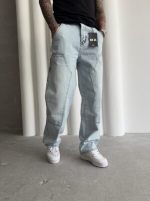 Mavi Baggy Pantolon