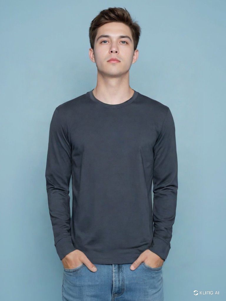 Füme Basic Uzun Kollu Sweatshirt
